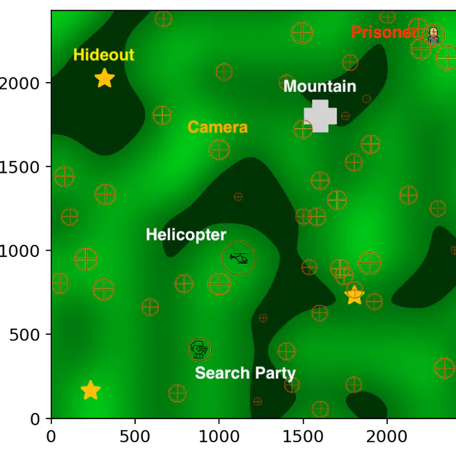 Motion planning and Communication in Pursuit-Evasion Games